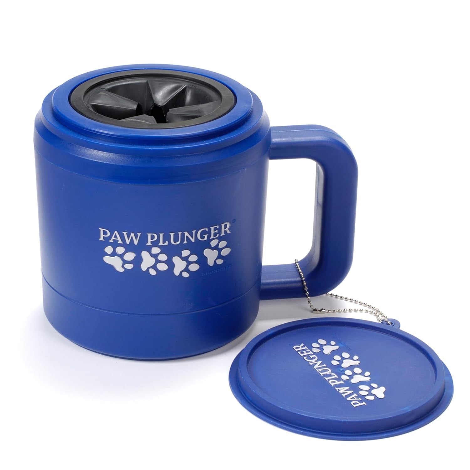 – Dog Paw Cleaner - Puppy Essentials - Portable Dirty Paw Washer - Ideal for Large Dogs - Black