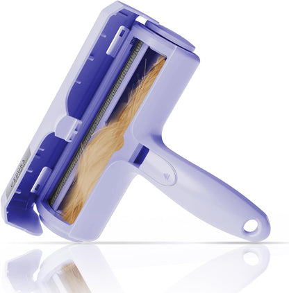 ORDORA Pet Hair Removal Tool: Reusable Lint Roller for Pet Hair - Portable Pet Hair Remover - Dog and Cat Hair Remover for Couch, Bedding, Car, Rugs & Furniture, Eco-Friendly, for Multi-Pet Homes