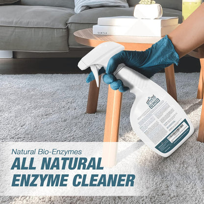 Advanced Pet Supplies Odor Eliminator Combo Pack - Cleans Accidents in a Hurry without Dangerous Ingredients That Can Make Pets Sick - Bio-Enzyme Cat and Dog Urine Pee Smell Remover Carpet Cleaner